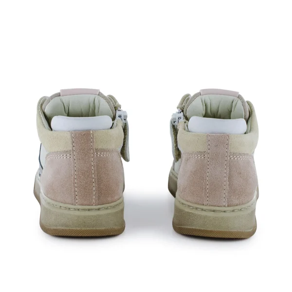 Hot calf nude + ivor Halfhoge Schoenen