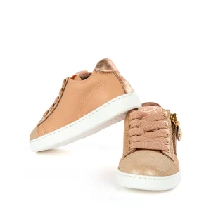 Fashion calf old rose + nude Lage Schoenen