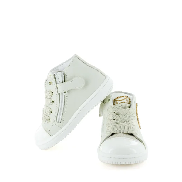 Clearance calf o.white Halfhoge Schoenen