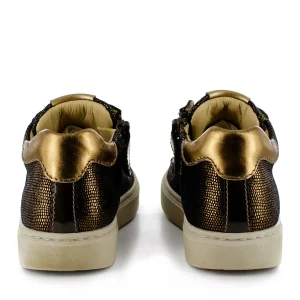 Hot metal bronze Halfhoge Schoenen