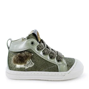 Outlet metal salmon Halfhoge Schoenen