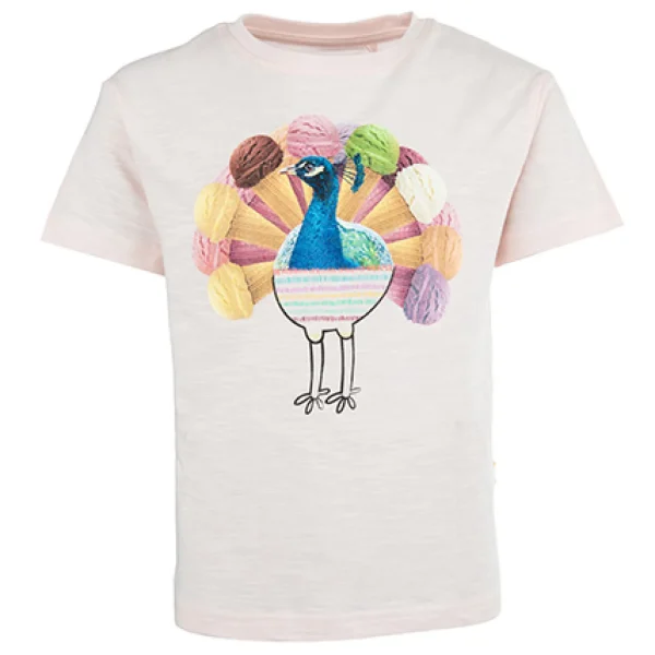 New - PEACOCK T-Shirts Korte Mouwen