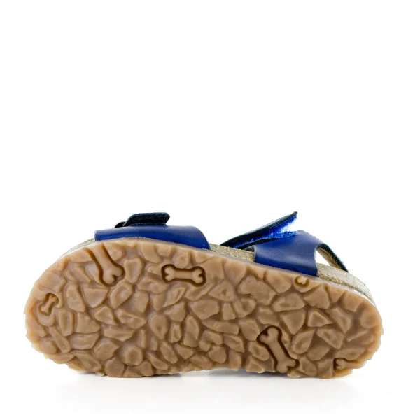 Online eco electric blue Sandalen