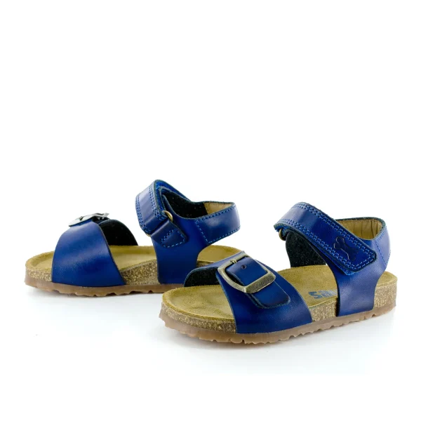 Online eco electric blue Sandalen