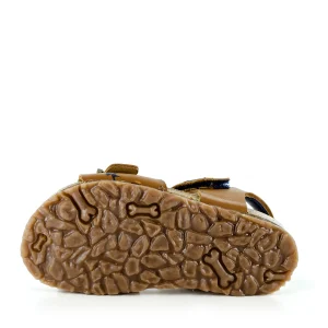 Outlet calf cuoio Sandalen