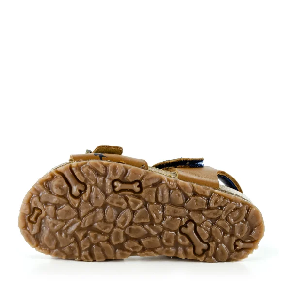 Outlet calf cuoio Sandalen