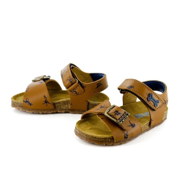 Outlet calf cuoio Sandalen