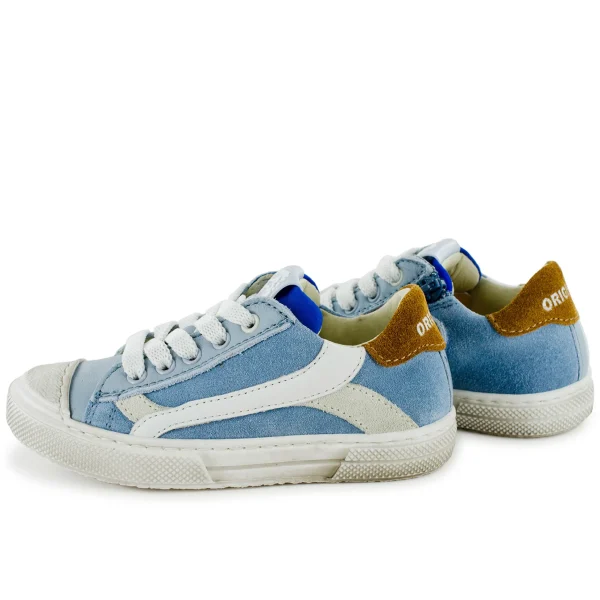 Online calf - crs steelblue + white Lage Schoenen | Lage Schoenen