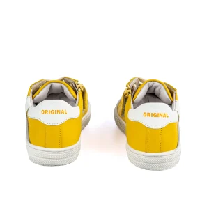Best calf yellow + white Lage Schoenen | Lage Schoenen