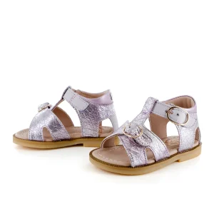 Sale metal lilac Sandalen