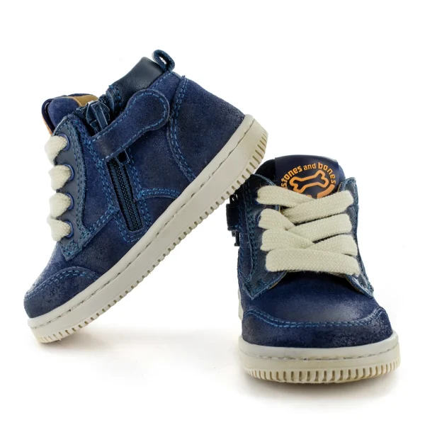 Online crs - calf navy Halfhoge Schoenen