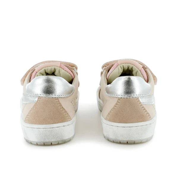 Outlet crs - calf old rose + silver Lage Schoenen