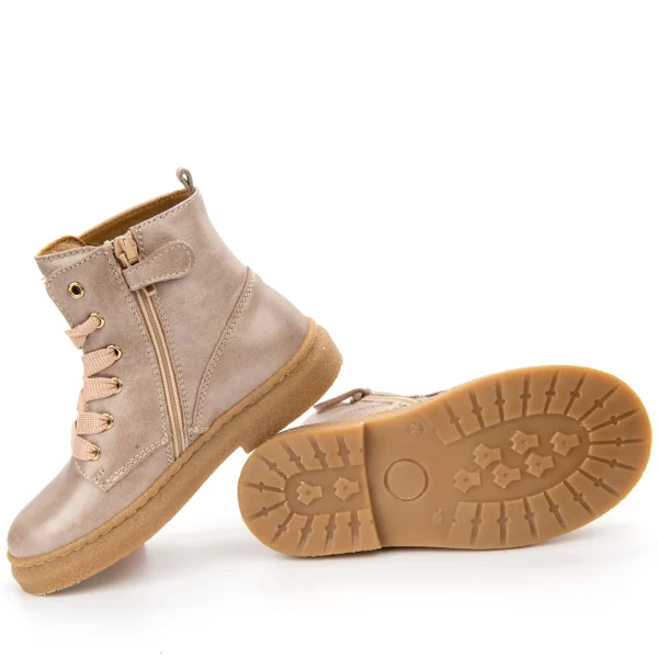 Fashion calf nude Enkellaarsjes