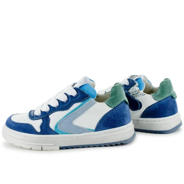 New crs - calf white + blue Lage Schoenen