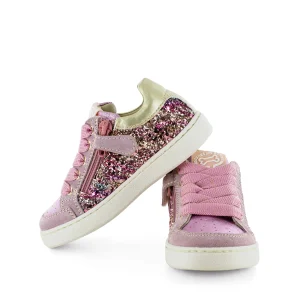 Clearance crs - glitter pink + o.rose Lage Schoenen
