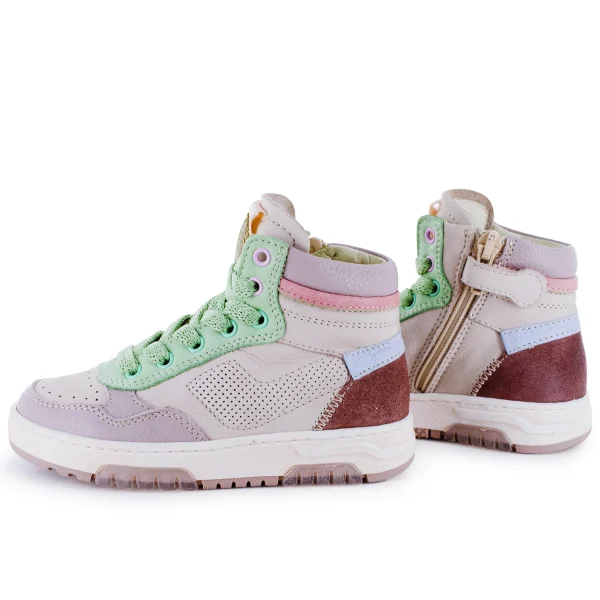 New calf old rose Halfhoge Schoenen