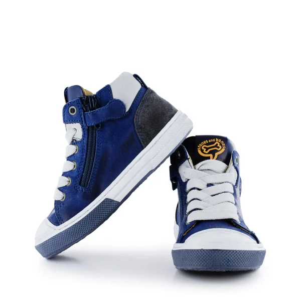 Sale calf navy + off white Sneakers