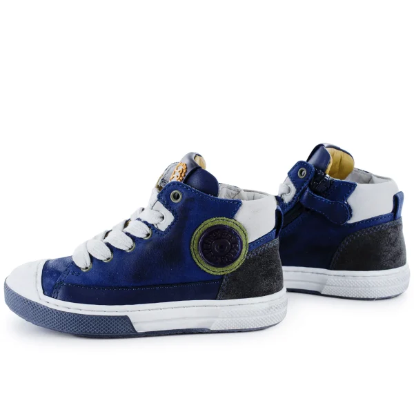 Sale calf navy + off white Sneakers