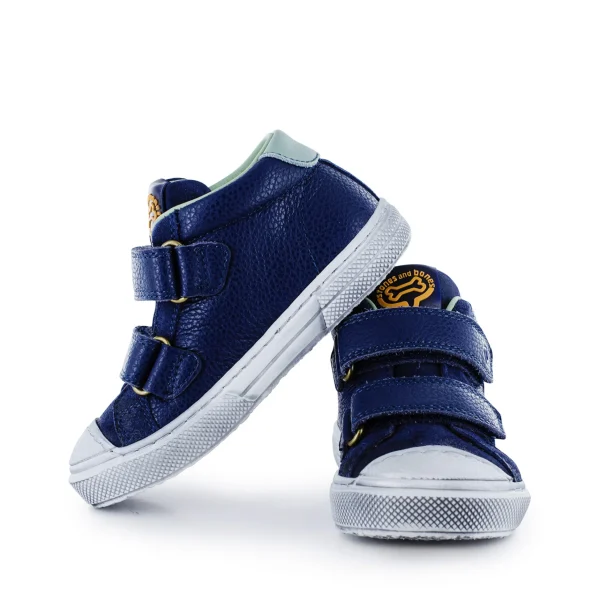 Hot calf - crs blue + oxide Sneakers
