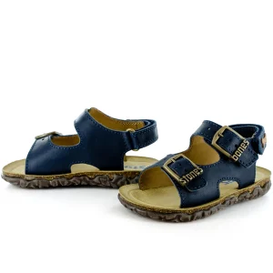 Fashion calf navy Sandalen